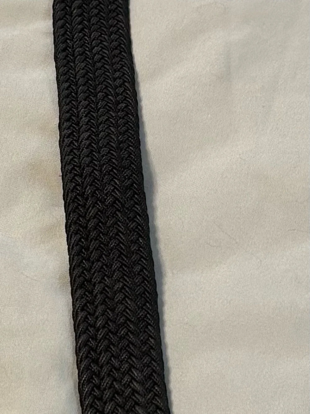 Woven Black Braided Strap